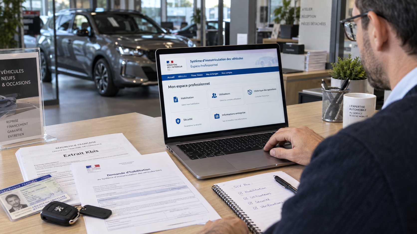 SIV Professionnel : Comment Gérer et Activer Son Compte Pro