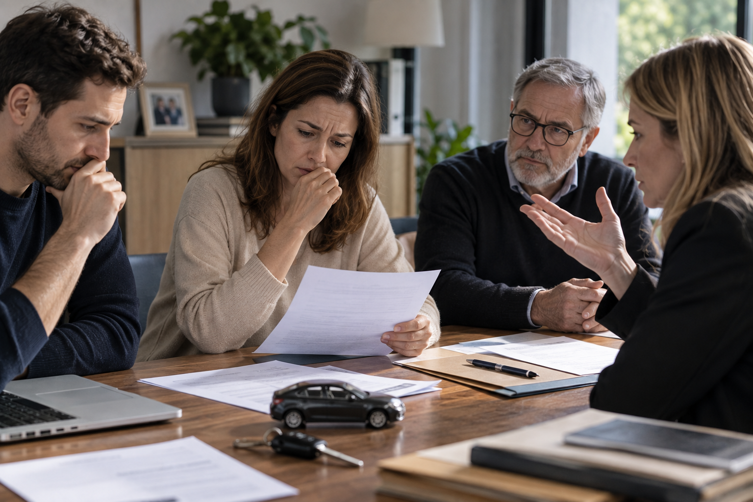 Succession : peut-on vendre une voiture sans l’accord de tous les héritiers ?