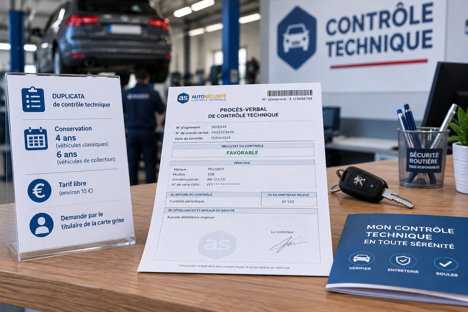 Duplicata de contrôle technique : comment obtenir une copie du PV ?